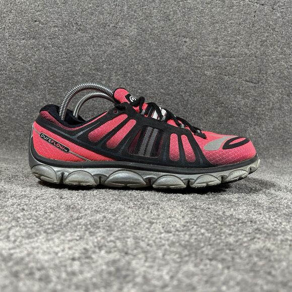 Brooks Pure Flow 2 1201311B613 Pink Black Athletic Running Shoes Women’s Sz 10 - Picture 1 of 14